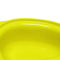 BPA मुक्त पीला आसान पकड़ बच्चे को खिलाने के कटोरे और चम्मच