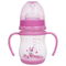BPA फ्री वाइड नेक डबल हैंडल पीपी 6 ओज़ बेबी फीडिंग बोतल
