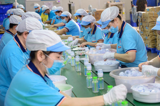 पारदर्शी तरल सिलिकॉन रबर टोंटी तेजी से प्रवाह धड़कता है