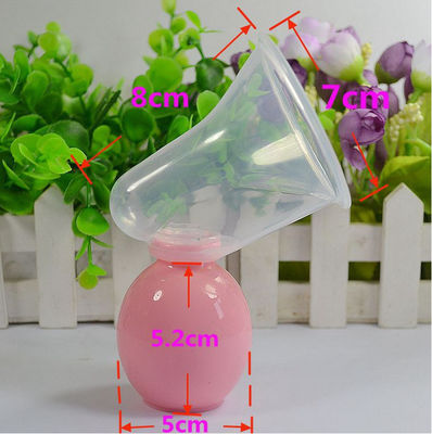 बीपीए मुक्त लेटेक्स सिलिकॉन मैनुअल स्तन पंप के साथ बोतल बेबी चूसने