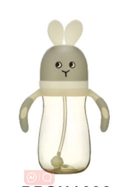 विभिन्न डिजाइनों के साथ माइक्रोवेव सुरक्षित पॉलीप्रोपाइलीन बाल बोतलें मजेदार खिला अनुभव