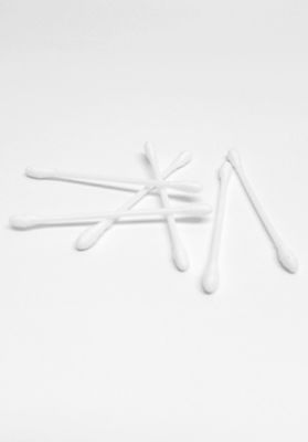 100% कपास 100 Pcs प्लास्टिक स्टिक बेबी सुरक्षा कपास की कलियाँ