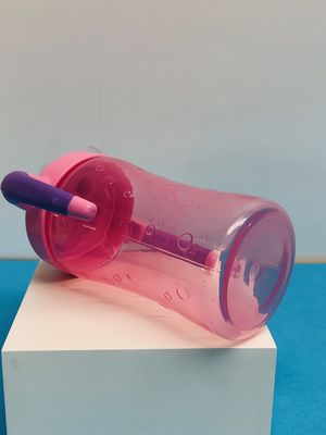 2 गणना राजकुमारी गुलाबी 9 महीने 9 औंस प्रशिक्षण सिप्पी कप