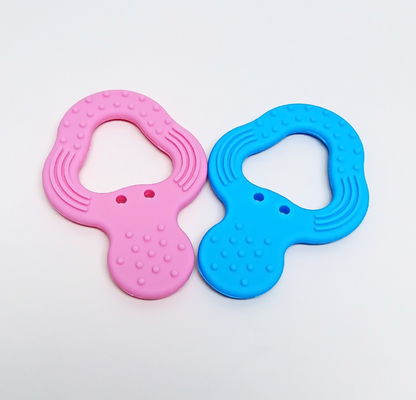 आंसू शक्ति 3 महीने बच्चे सिलिकॉन Teether स्वनिर्धारित लोगो