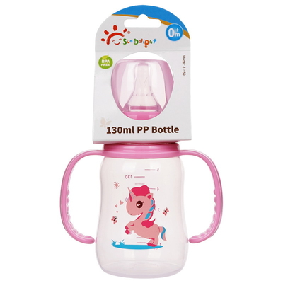 पीपी आर्क नवजात शिशु को खिलाने की बोतल 5oz 130ml डबल हैंडल