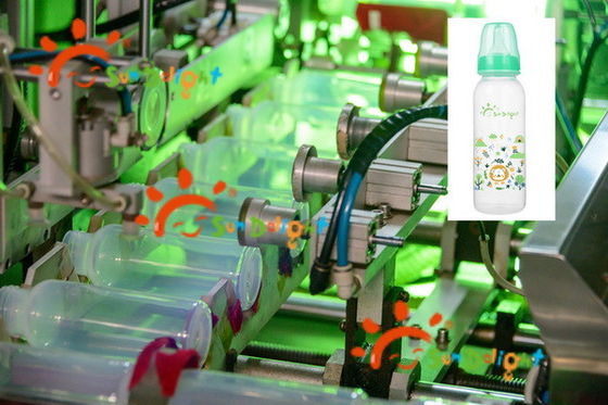 पीपी नवजात शिशु को खिलाने की बोतल 9 औंस 、250 मिलीलीटर विनिर्माण BPA FREE